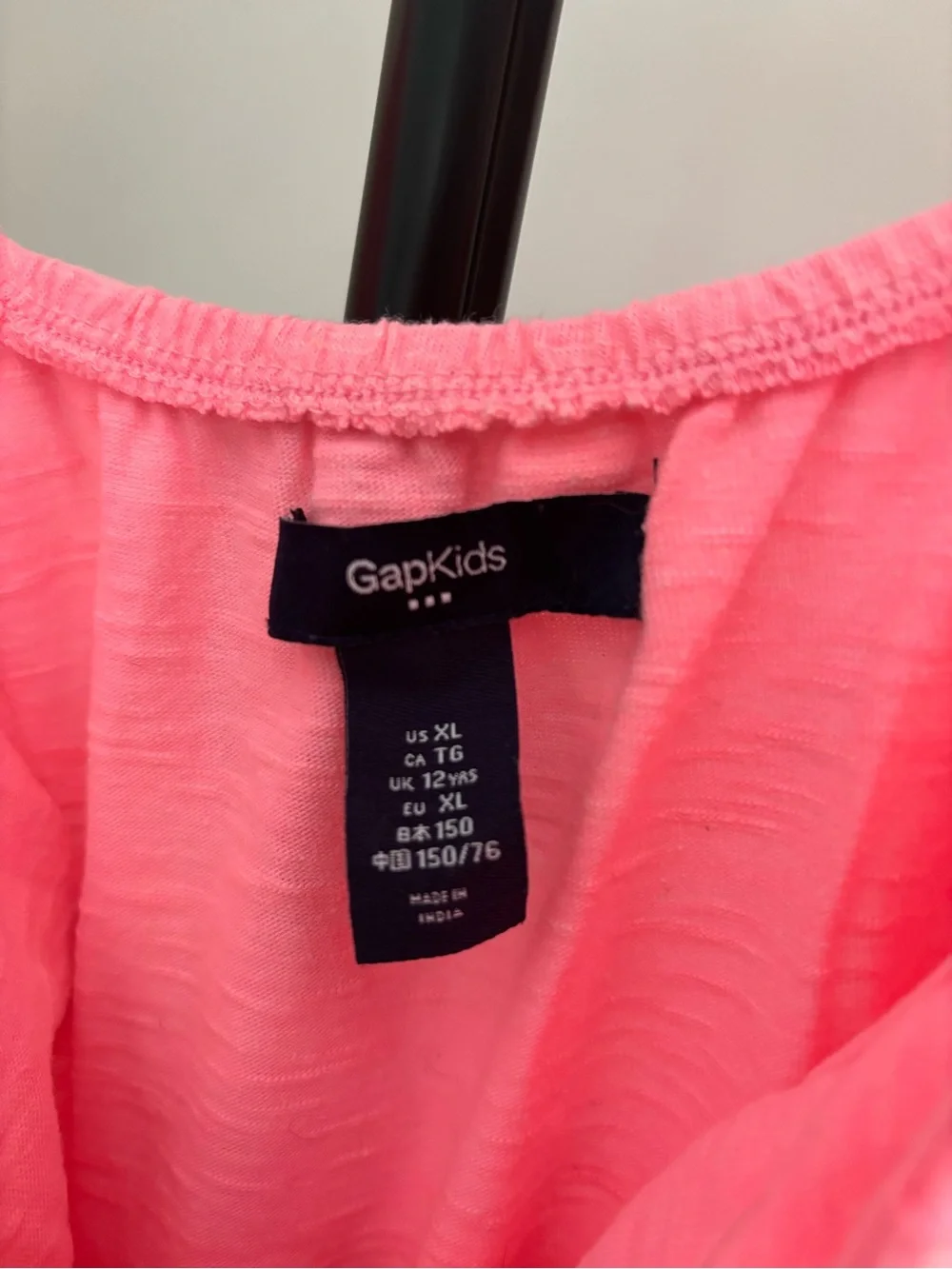 GAP Girls Pink Eyelet Ruffle Romper